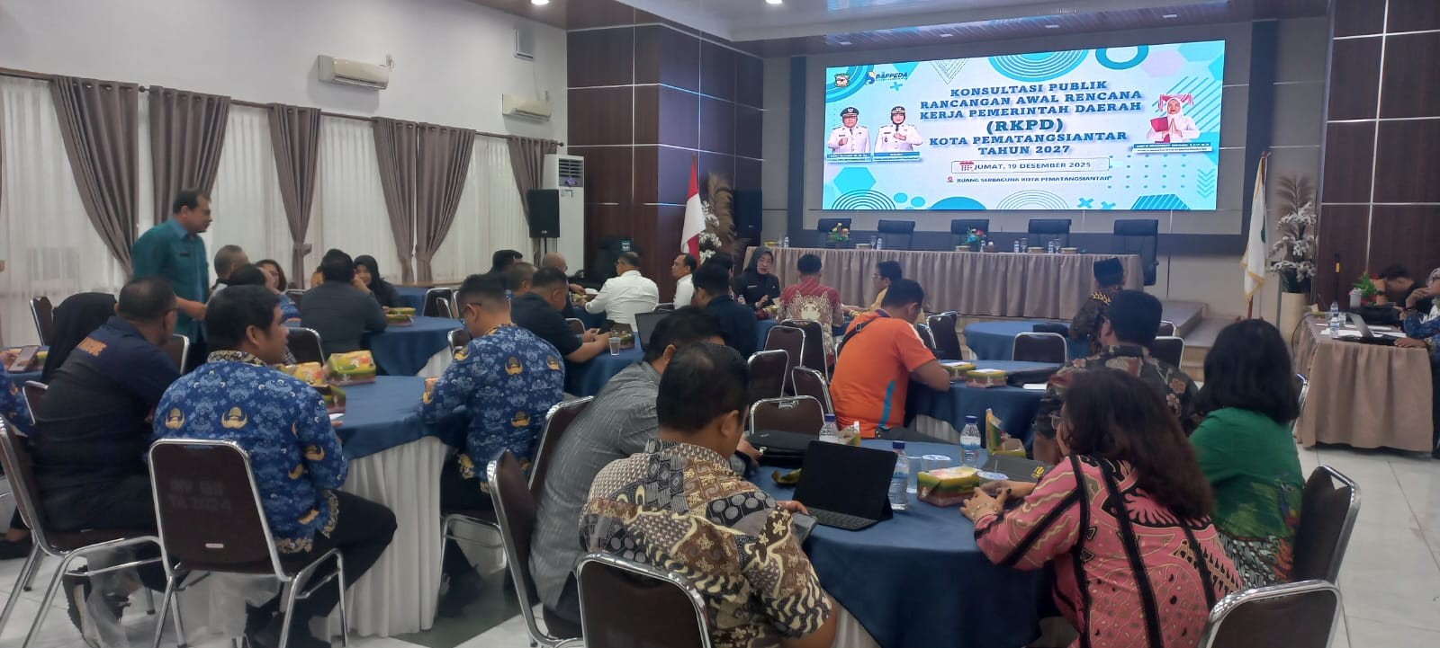 Bappeda Kota Pematangsiantar Gelar Forum Konsultasi Publik Ranwal RKPD Tahun 2027