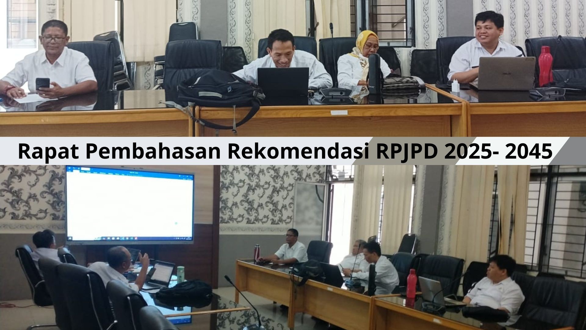 Bappeda Pematangsiantar Melaksanakan Rapat Evaluasi RPJPD 2025- 2045