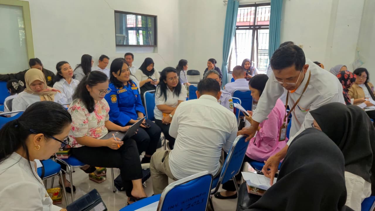 Bappeda Kota Pematangsiantar Ikuti Kegiatan Coaching Clinic dan Validasi Data Sektoral 2025