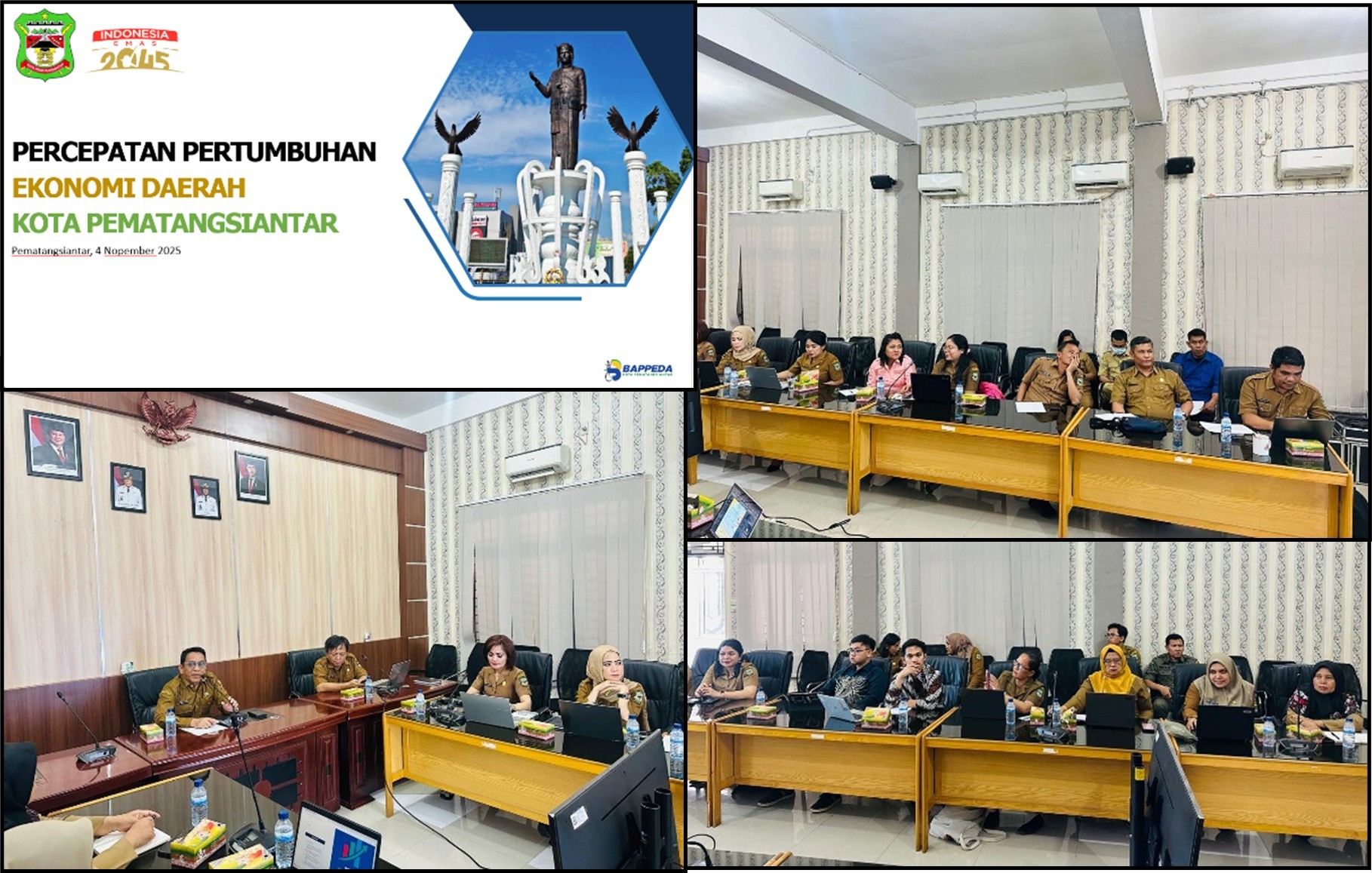  TPPED Kota Pematangsiantar Mantapkan Langkah Nyata Percepatan Ekonomi Daerah
